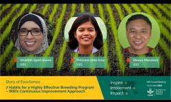 Embedded thumbnail for Seven habits for a highly effective breeding program – IRRI’s continuous improvement approach